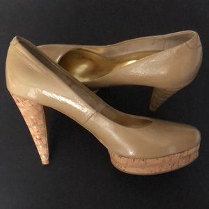 Patent leather heels